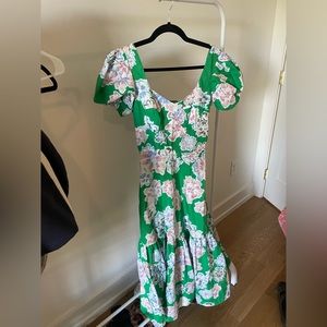 Tanya Taylor floral maxi dress